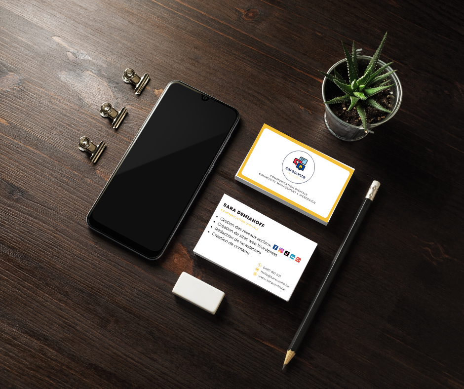 carte de visite community manager